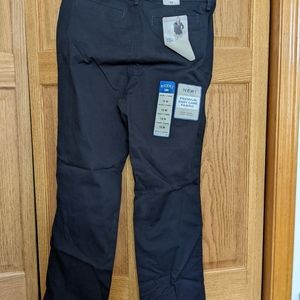 NWT navy blue, size 12M, Riders by Lee khakis